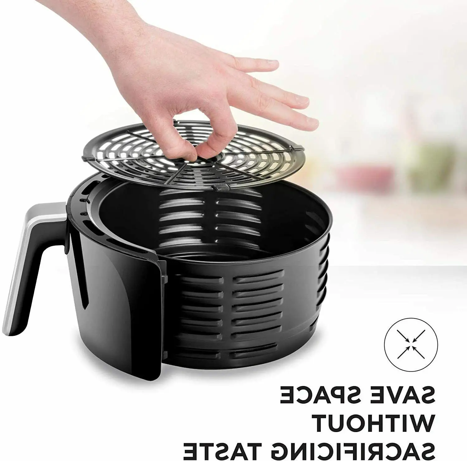 2L Air Fryer Dishwasher Safe Basket Chefman TurboFry
