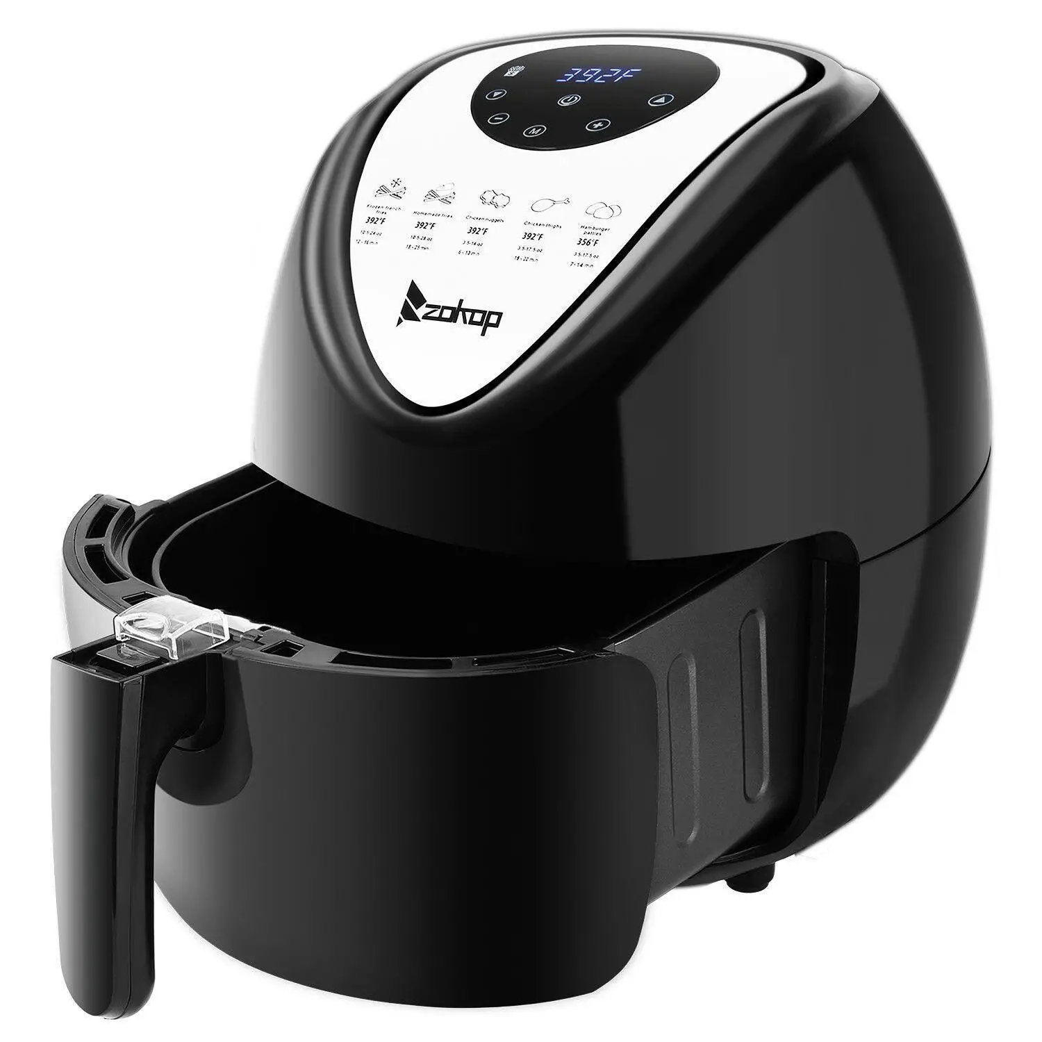 5.6QT Extra Large Digital Air Fryer LCD Screen and Non