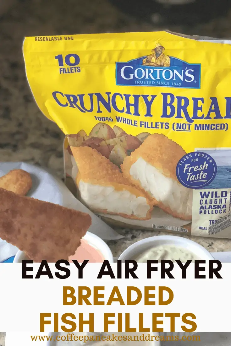 Air Fryer Breaded Fish Fillets with Kid Friendly Dipping ...
