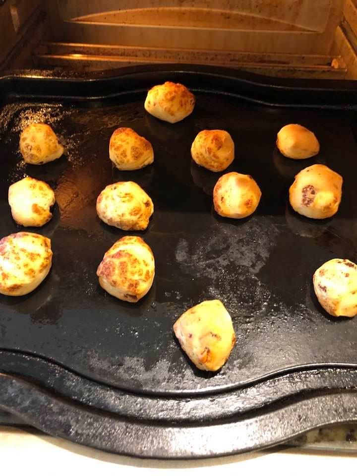 Air Fryer, Cinnamon Roll Bites