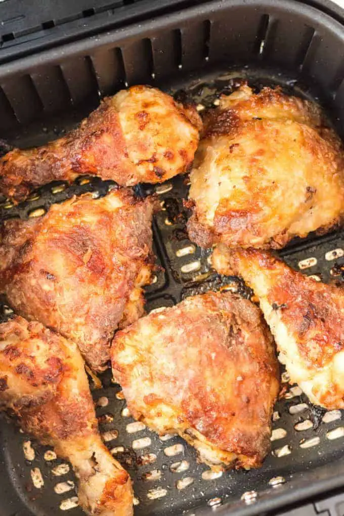 Air Fryer Fried Chicken {Crispy &  Healthy!)