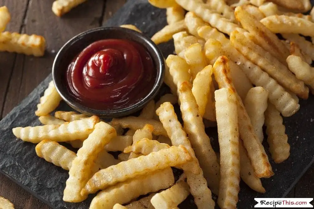 Air Fryer Frozen Crinkle Cut Fries