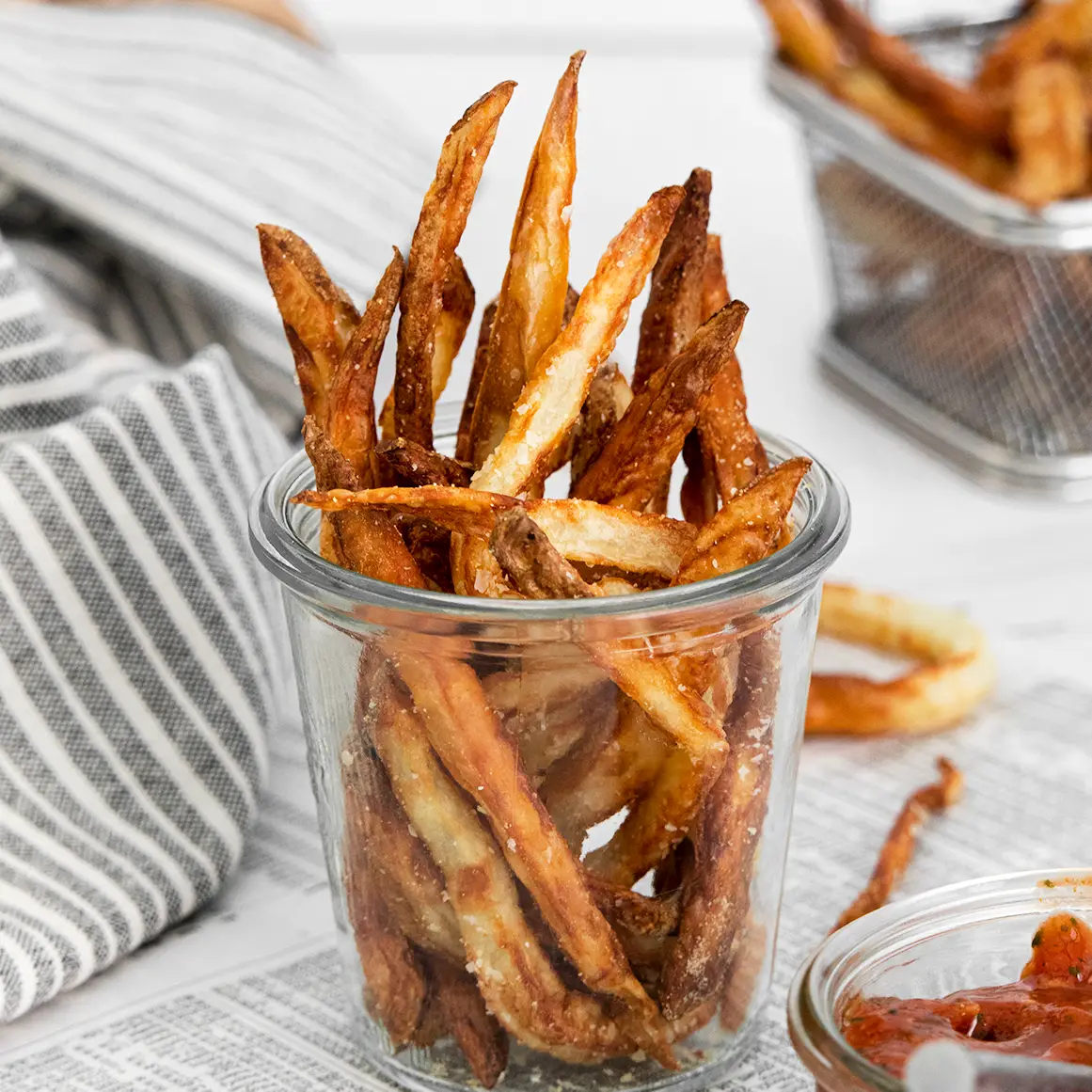 Air Fryer Garlic Fries  Crisp, Easy and Delicious