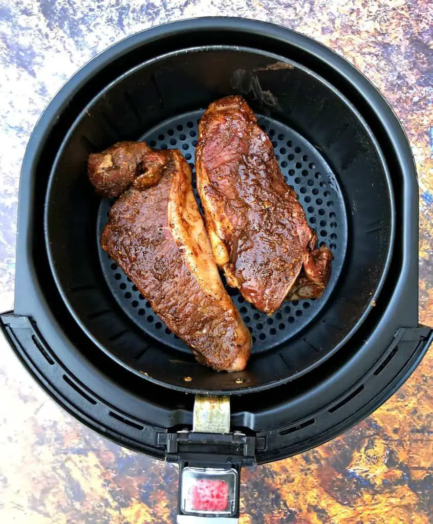 Air Fryer Marinated Steak with {VIDEO} is a quick and easy recipe that ...