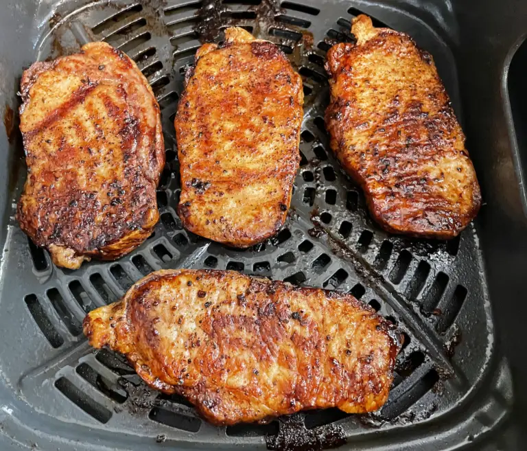 Air Fryer Pork Chops in 8 Minutes!