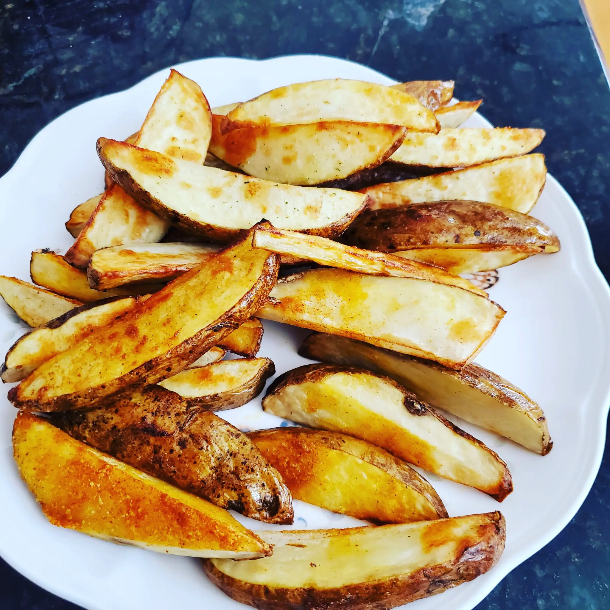 Air Fryer Potato Wedges Recipe  Tanya of Oz