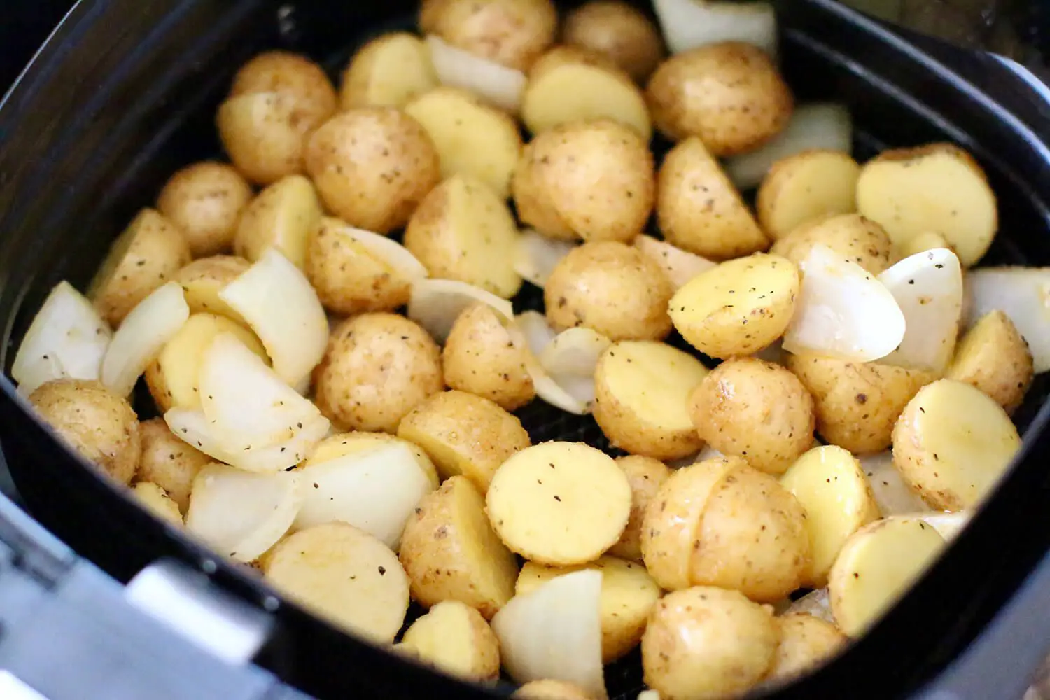 Air Fryer Potatoes and Sausages  The Little Potato ...