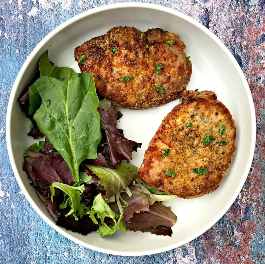 Air Fryer Southern Style Fried Pork Chops is an easy recipe using ...