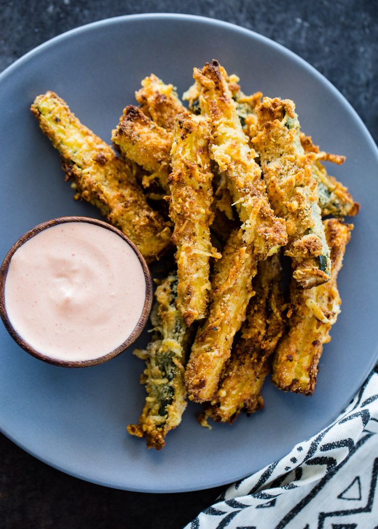 Air Fryer Zucchini Fries (Low Carb