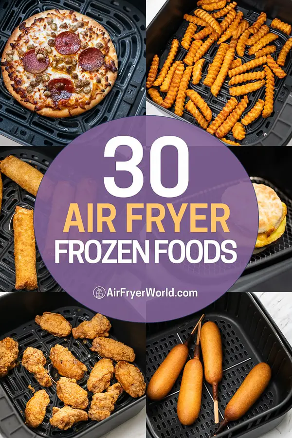 Best Air Fryer Frozen Foods Cooking Chart and Guide