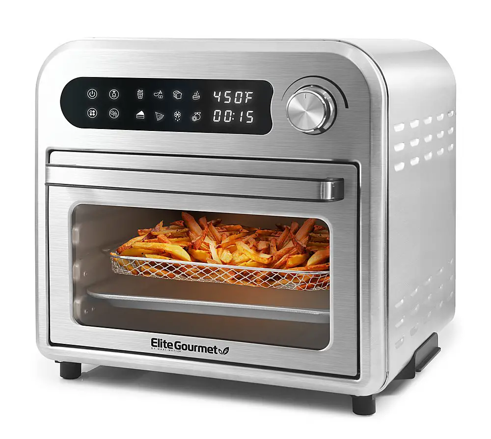Best Buy: Elite Gourmet 10L Digital Air Fryer Oven, 7 ...