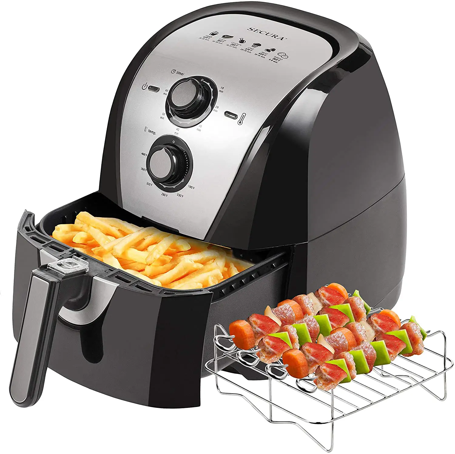 Best Secura Electric Hot Air Fryer Extra Large Capacity ...