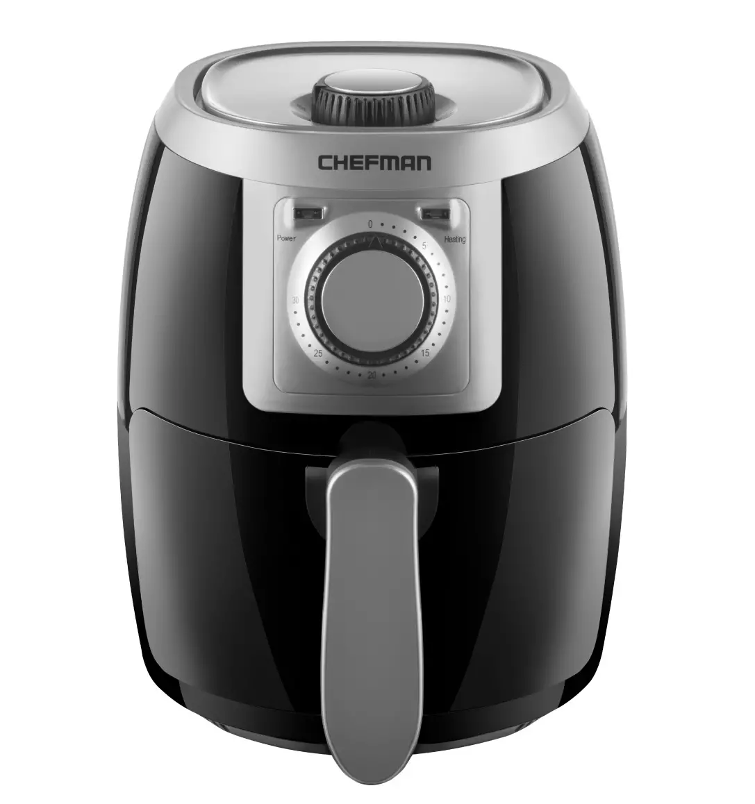 Chefman TurboFry 2 Liter Air Fryer with Adjustable Temperature Control ...