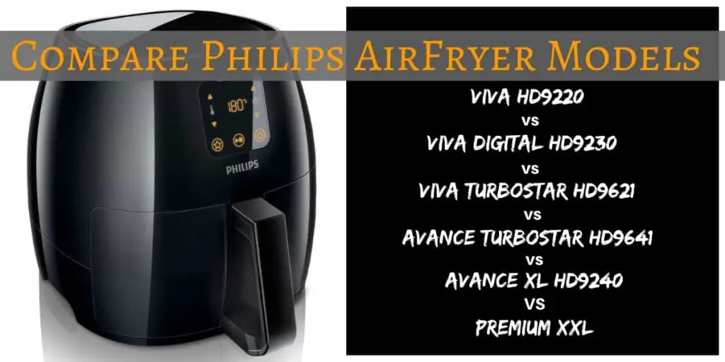 Compare Philips AirFryer Models