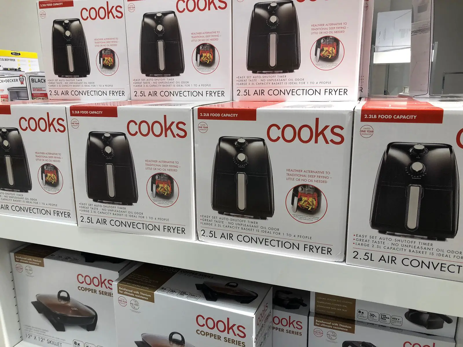 Cooks 2.5L Air Fryer Only $29.99 After JCPenney Rebate (Regularly $140 ...