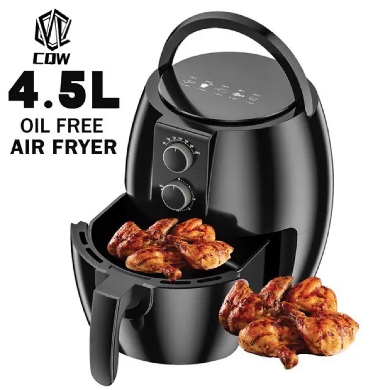 CQW Air fryer 4.5L Easy to Clean Healthy No