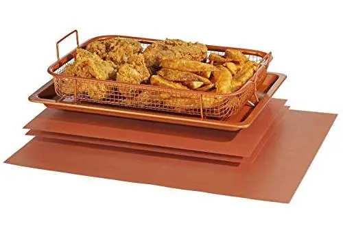 Crisper Copper Baking Sheet Air Fryer