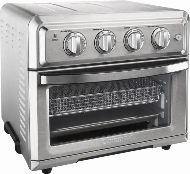 Cuisinart 1800W 0.6 Cu.Ft. Electric Air Fryer Toaster Oven ...