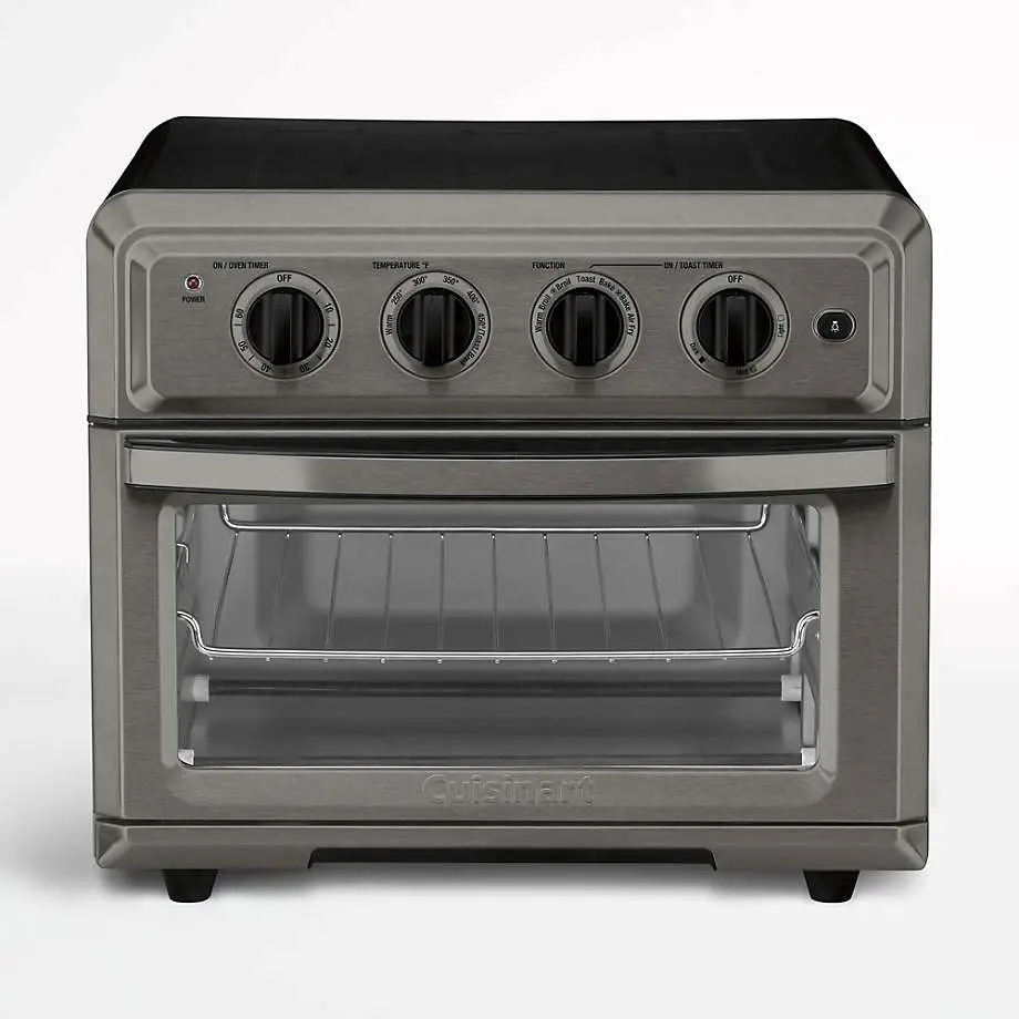 Cuisinart Black Stainless AirFryer Toaster Oven + Reviews ...
