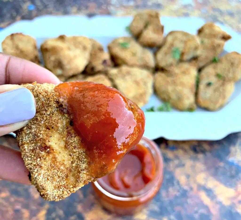 Easy Air Fryer Chicken Nuggets + {VIDEO}