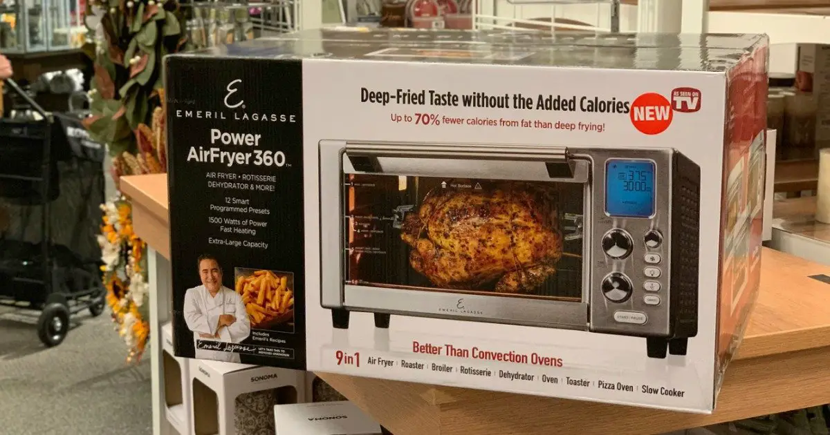 Emeril Lagasse Power Air Fryer 360 Only $143.99 Shipped ...