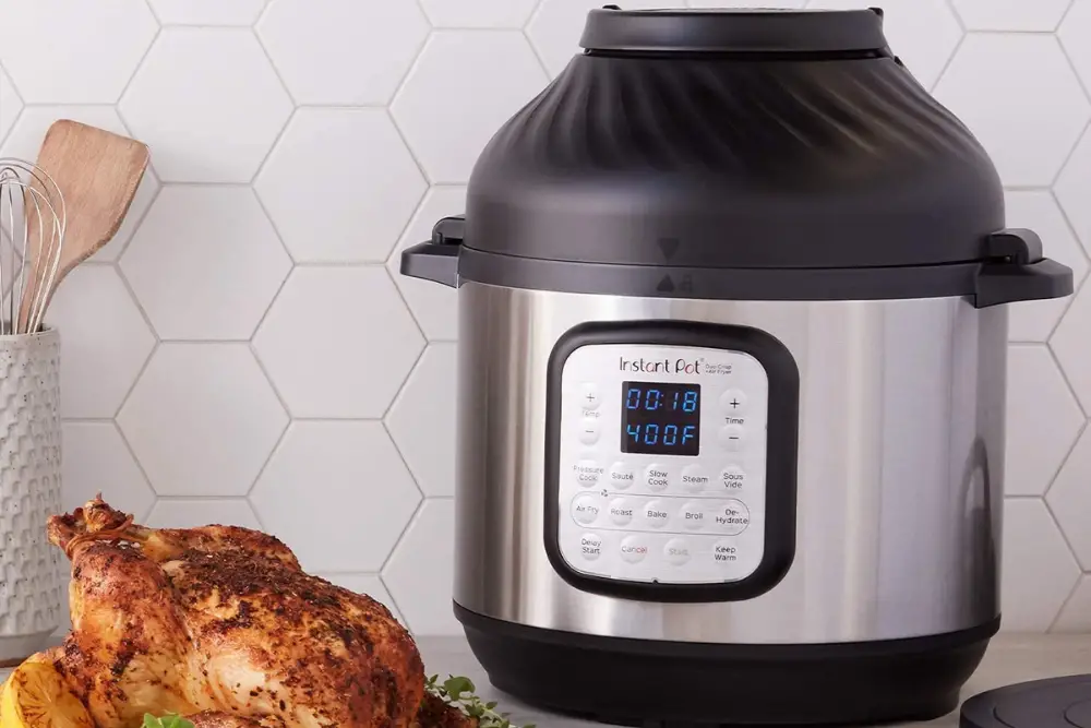 For 28% Off, Save Space and Time With This Instant Pot and Air Fryer ...