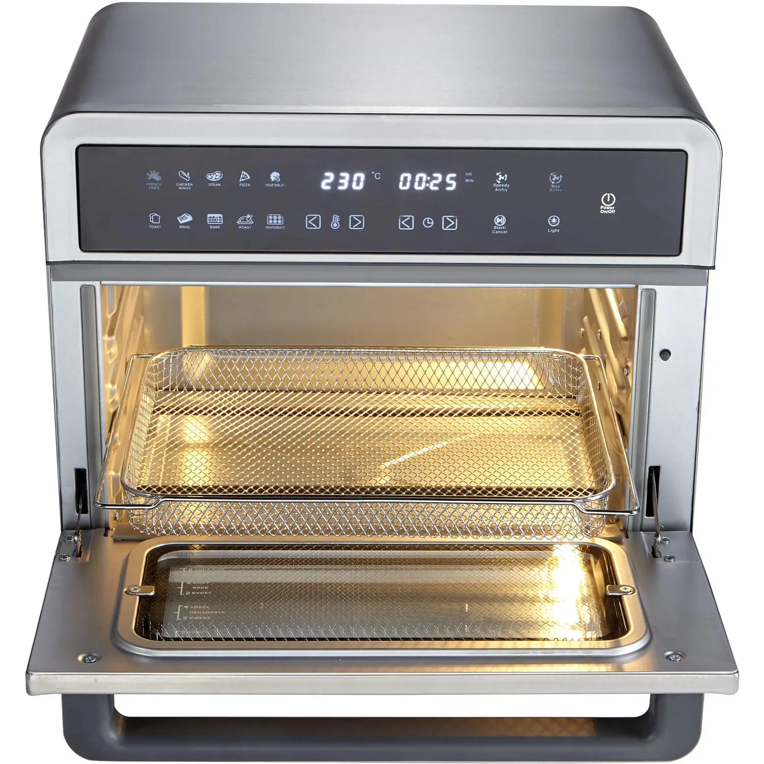 Frigidaire 25 Litre Compact Digital Air Fryer Oven (EAFO109SS)