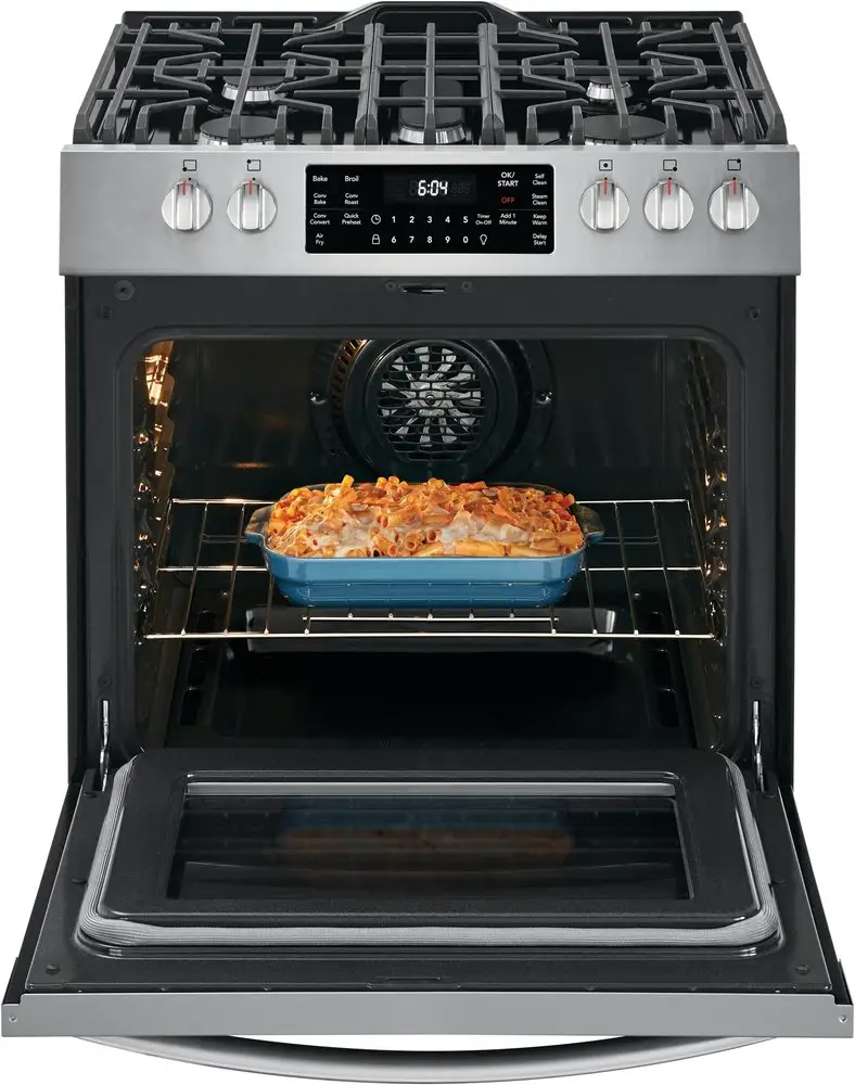 Frigidaire 30 Inch Stainless Steel Free Standing Gas Range ...