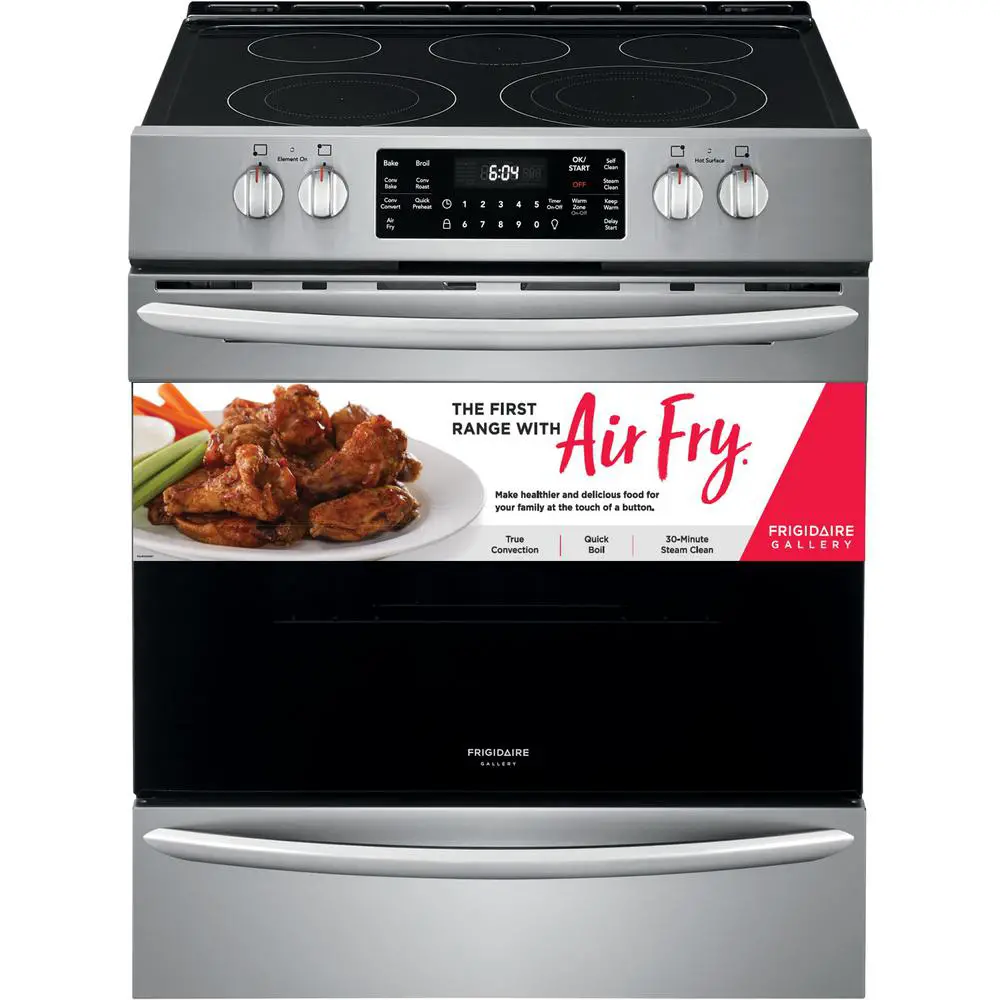 Frigidaire Gallery 30 in. 5.4 cu. ft. Front Control Electric Range with ...