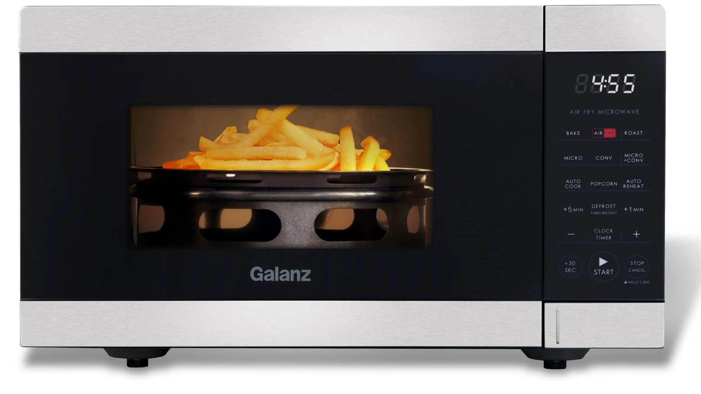 Galanz 0.9 Cu.Ft Air Fry Microwave 3