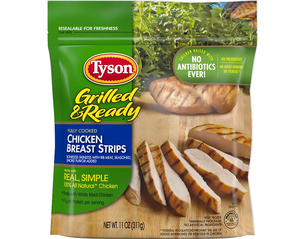 Grilled &  ReadyÂ® Chicken Breast Strips