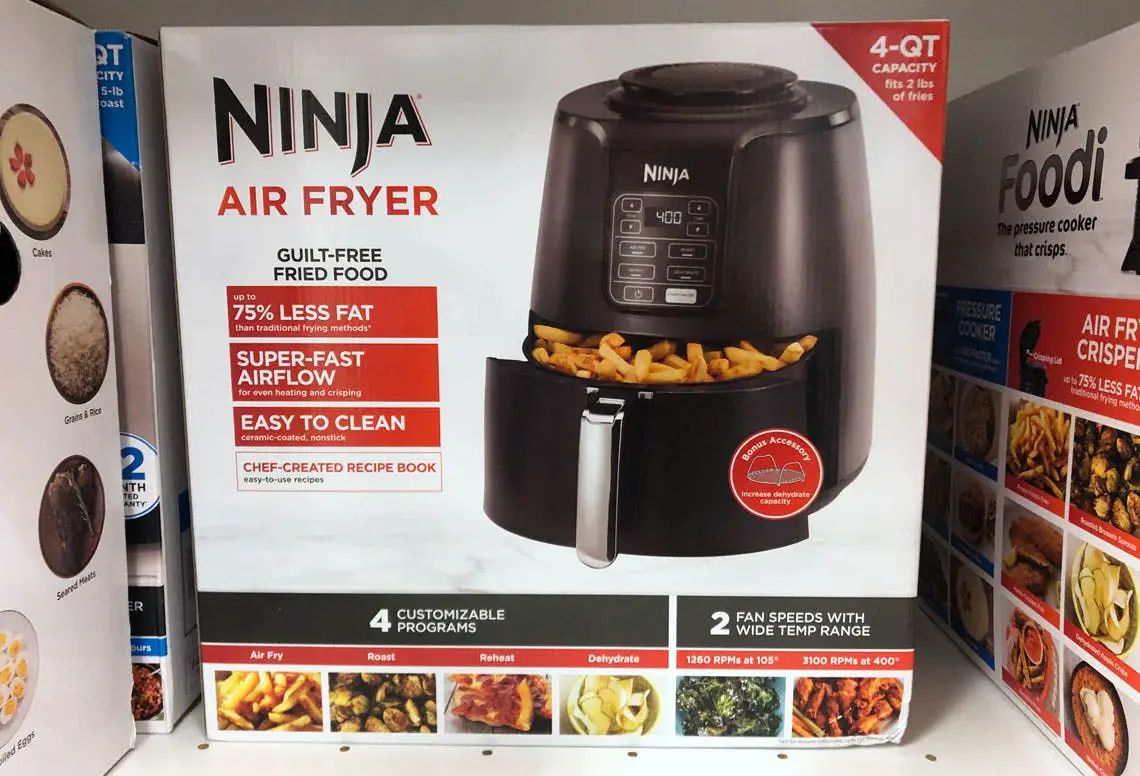 Highly Rated Ninja Air Fryer, as Low as $70 + $10 Kohl