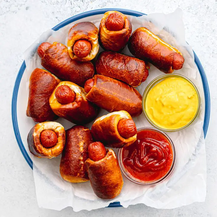 How to Air Fry Mini Pretzel Dogs in 2021