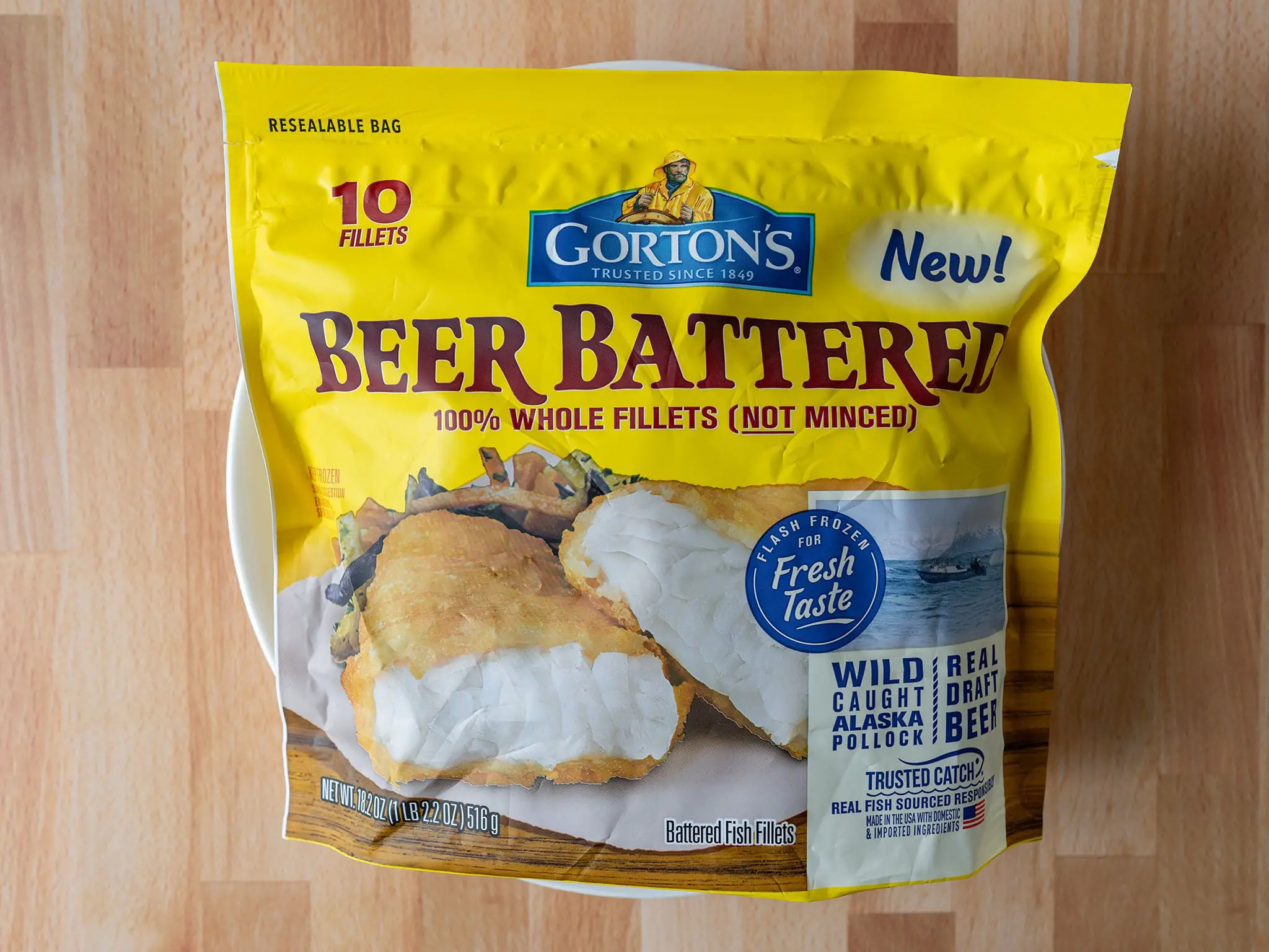 How to cook Gortonâs Beer Battered Whole Fillets in an air ...