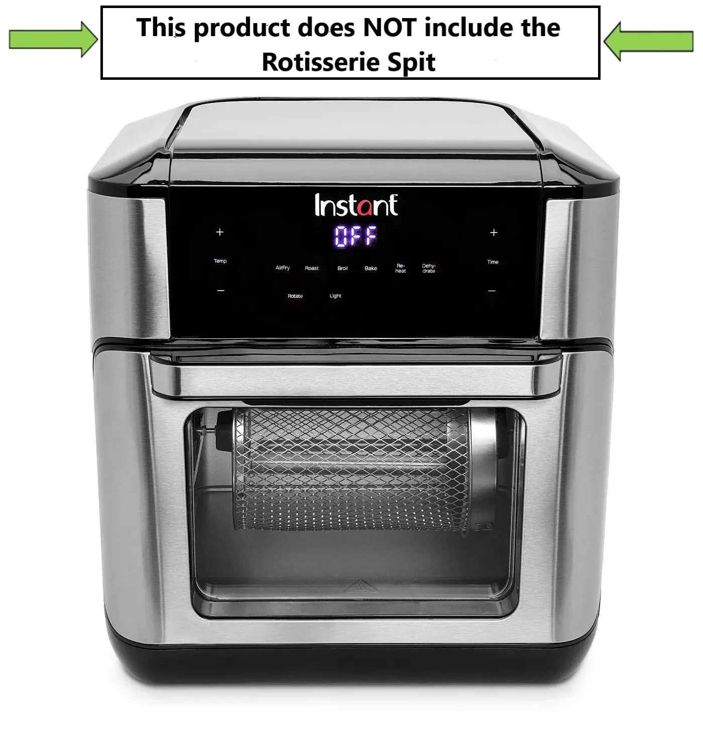 Instant Pot Vortex Plus Air Fryer Oven with 7 Built