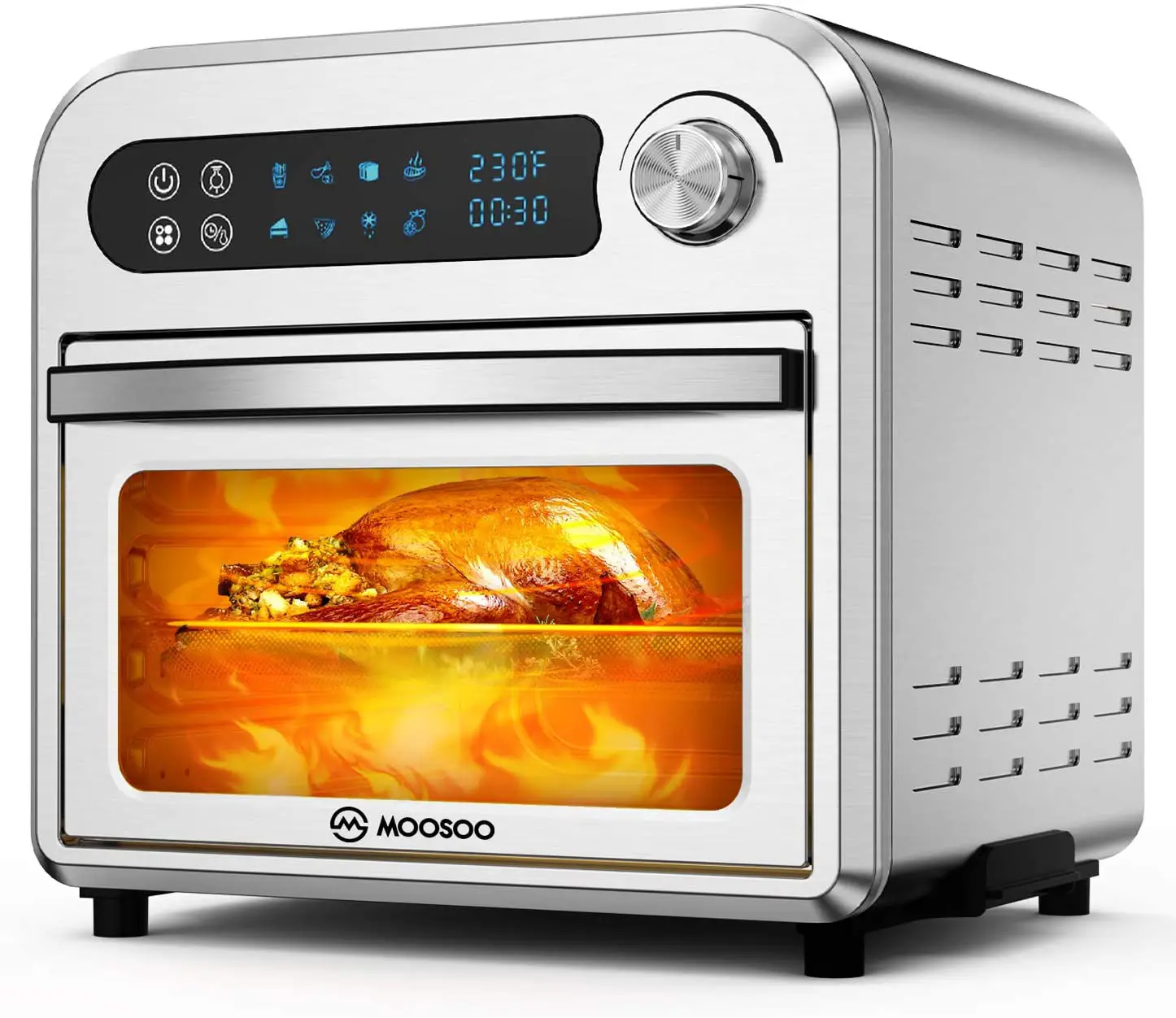 MOOSOO 10.6 Quart Air Fryer Oven 8