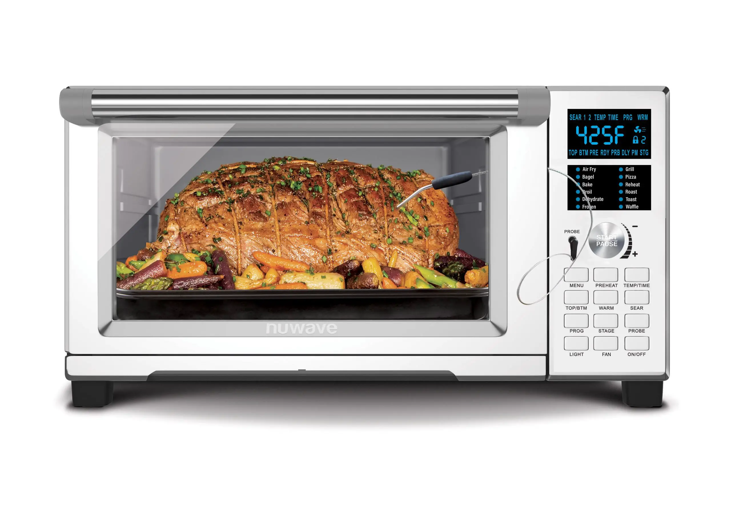 NuWave 20801 Bravo XL 1 Cu. Ft. Air Fryer Toaster Oven ...