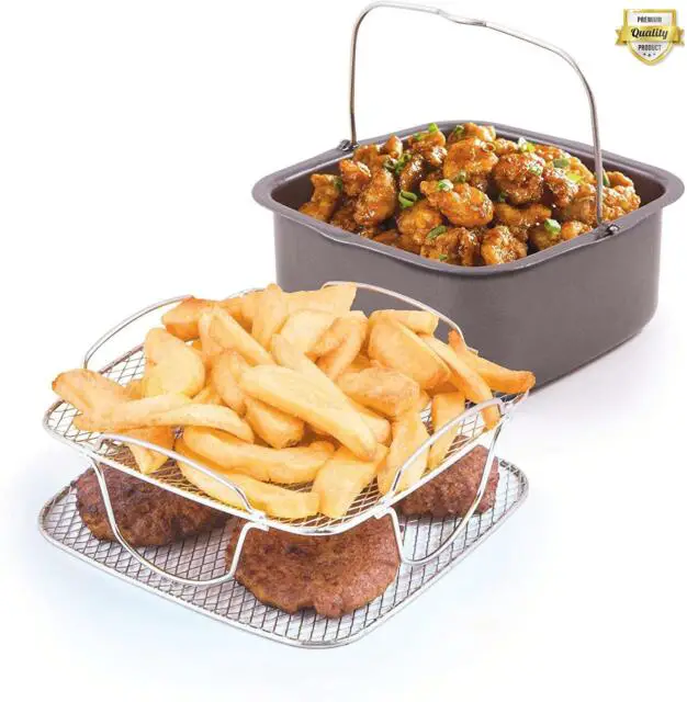 NUWAVE 3 Quart Brio Air Fryer Gourmet Accessory Kit c33303