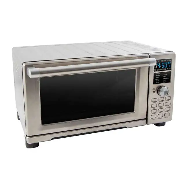 NuWave Bravo Stainless Steel Air Fryer Toaster Oven : NW