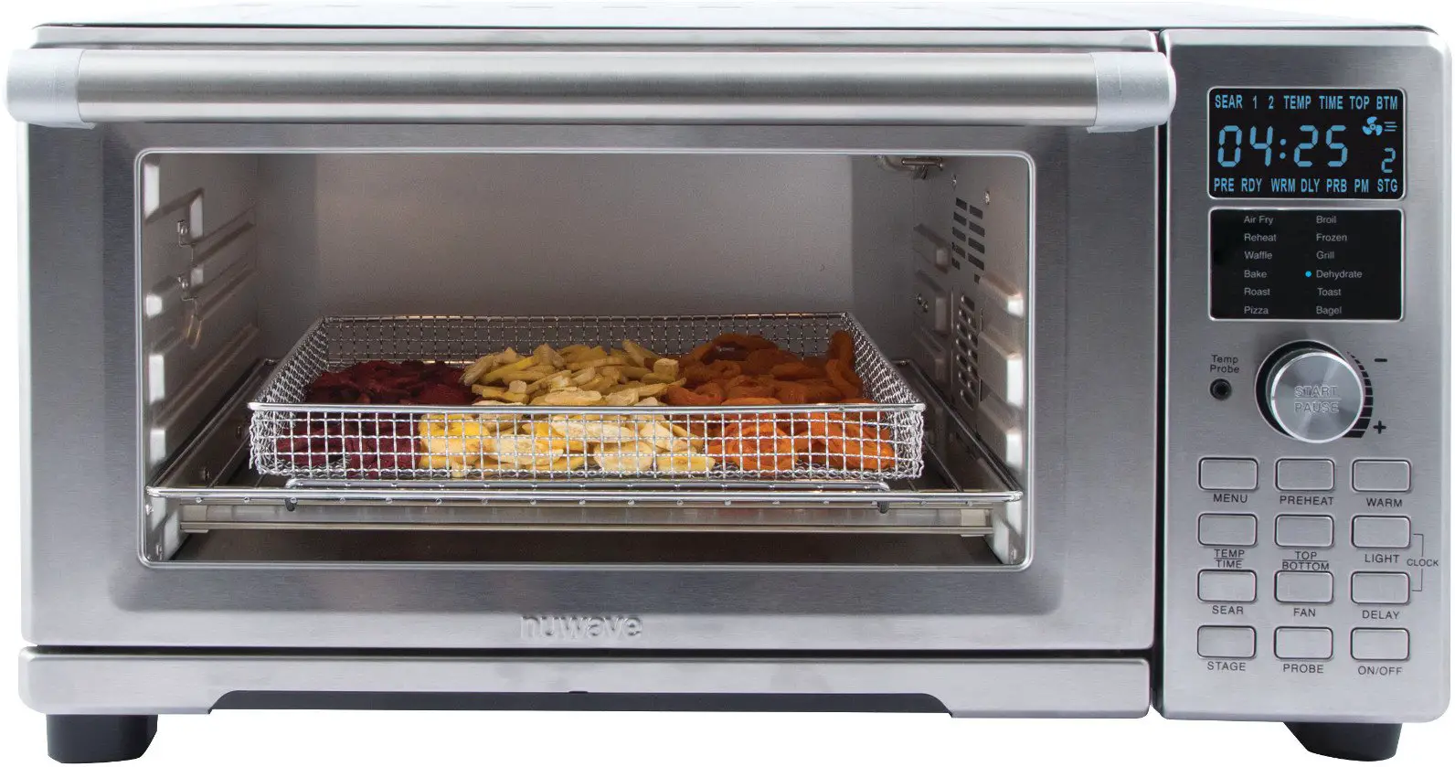 NuWave Bravo XL Air Fryer Toaster Oven with Air Fry ...