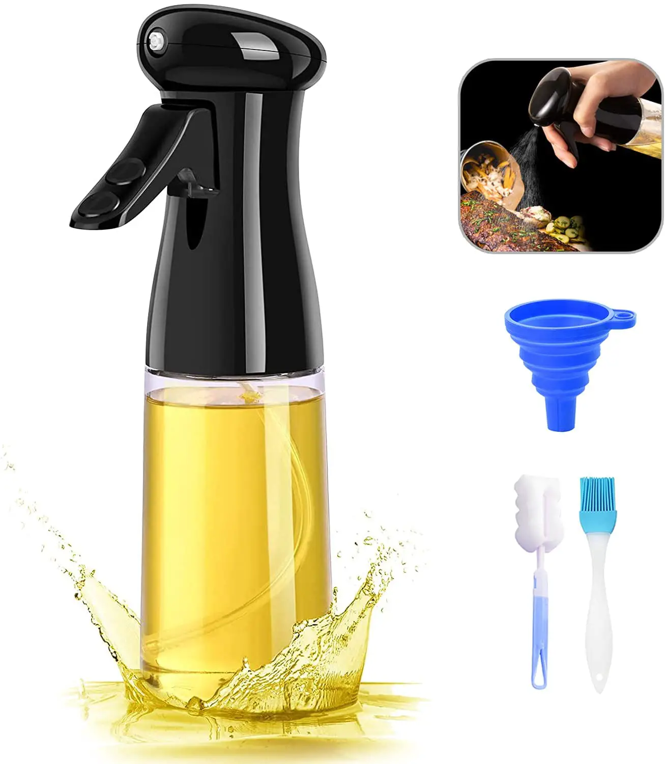 Olive Oil Sprayer for Cooking, Oil Dispenser Spray Bottle Mister for ...