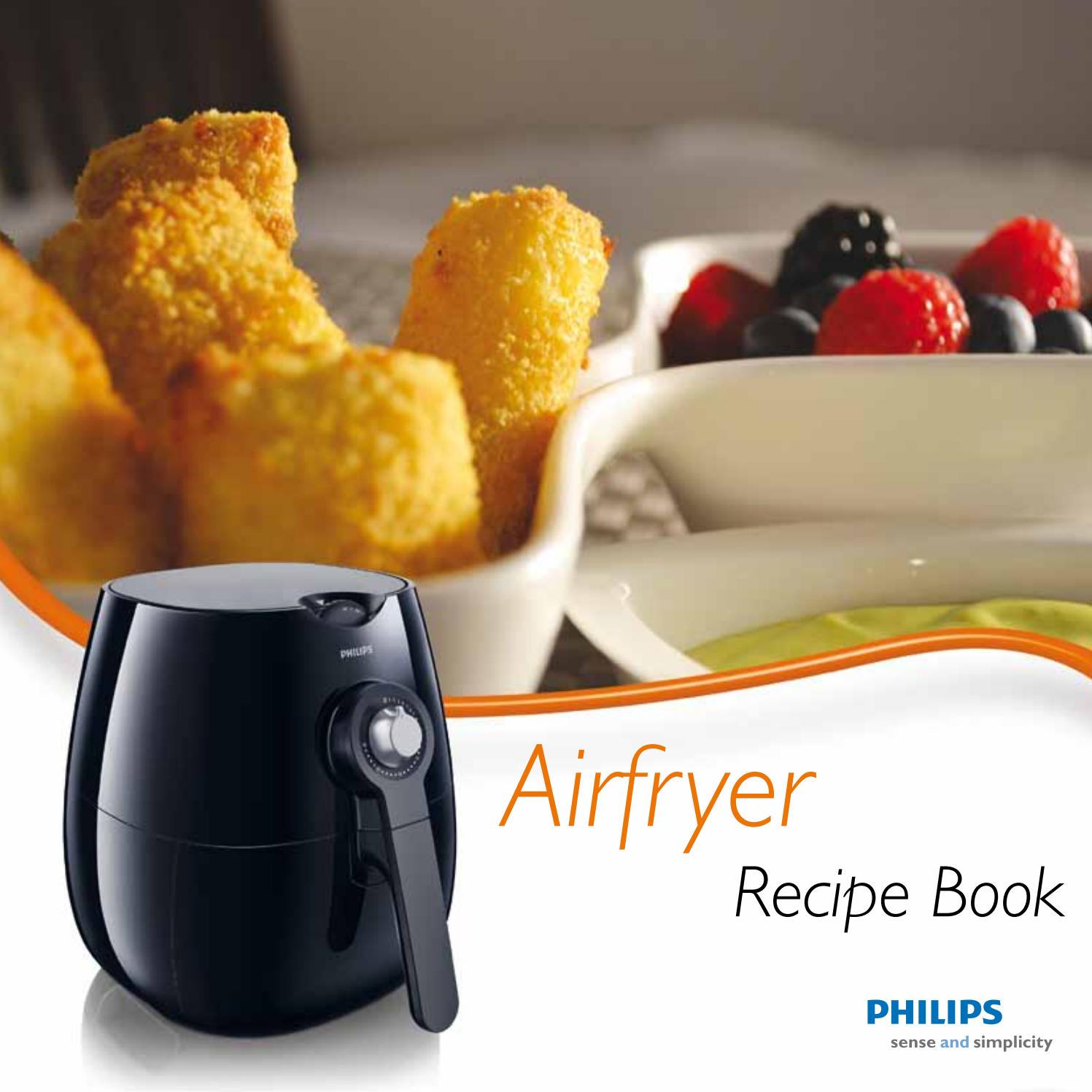 Philips airfryer recipe book by Hyacintha