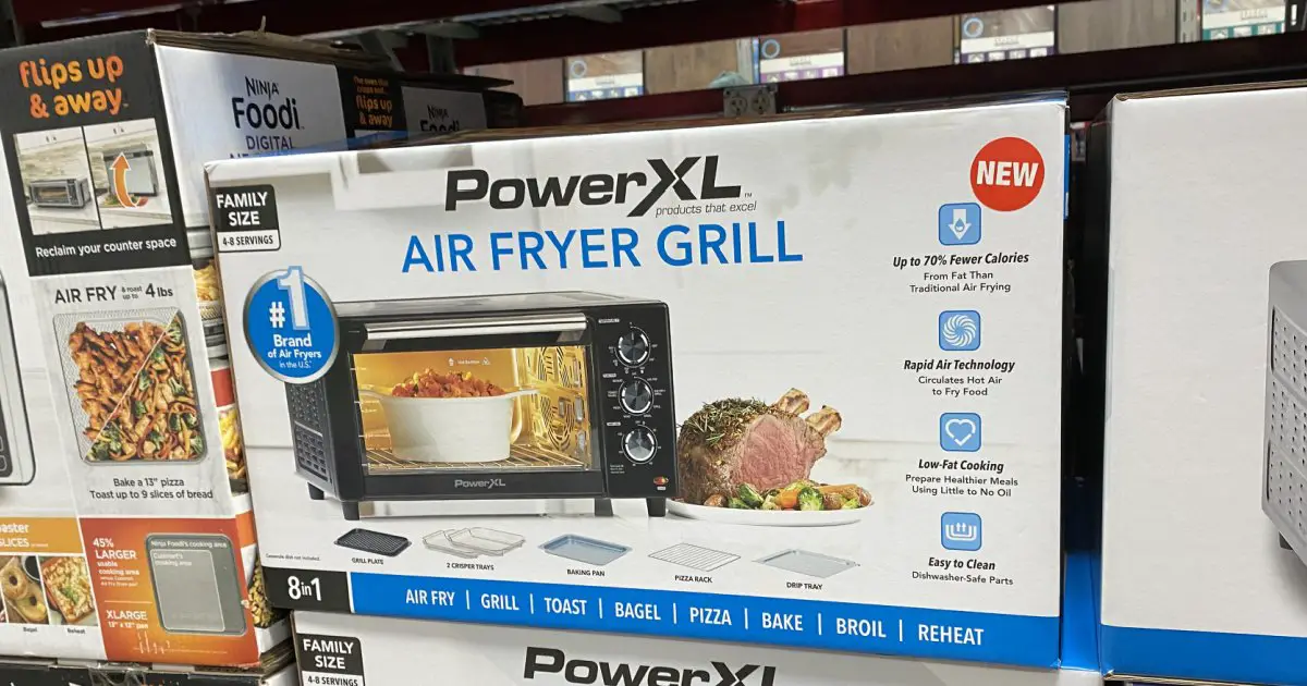 PowerXL Air Fryer Grill Toaster Oven Only $89.98 Shipped on Sam