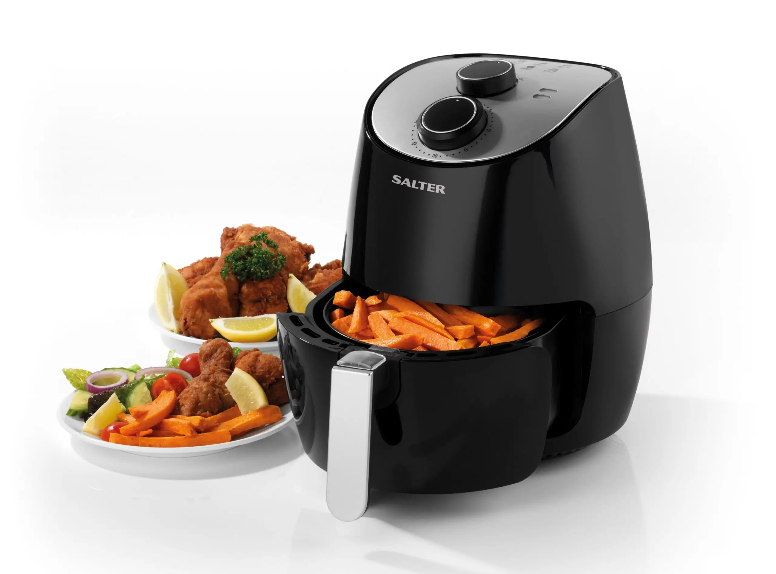 Salter Healthy Cooking Air Fryer, 3.2 Litre, 1350 W ...