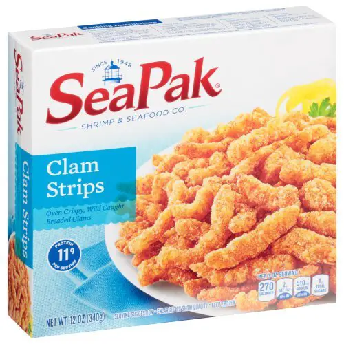 SeaPak Oven Crispy Clam Strips 12.00 oz Harris Teeter
