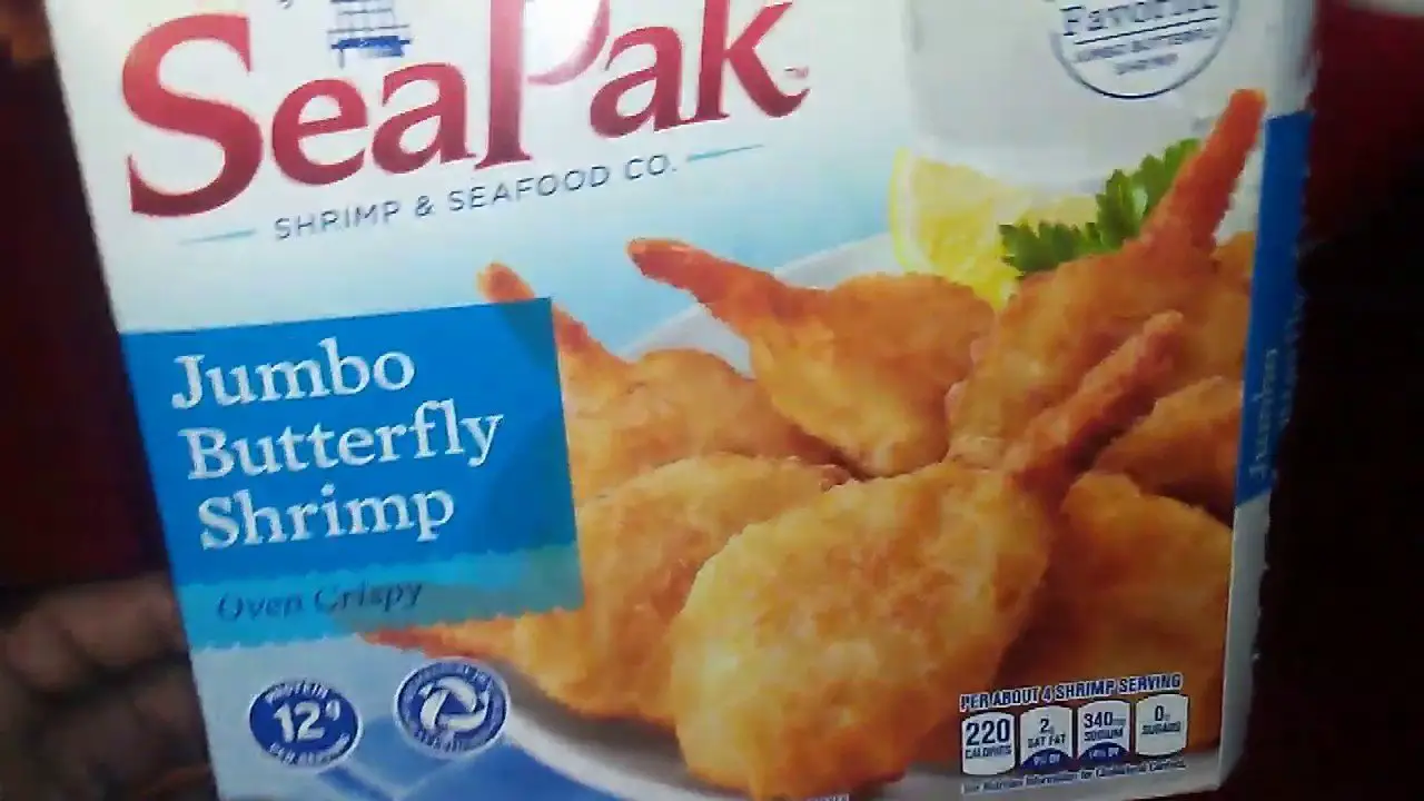SeaPak Shrimp cooked in the Air Fryer
