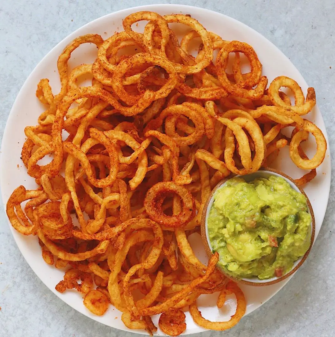 Smoky Curly Fries (Air Fryer Recipe) Happy Fry