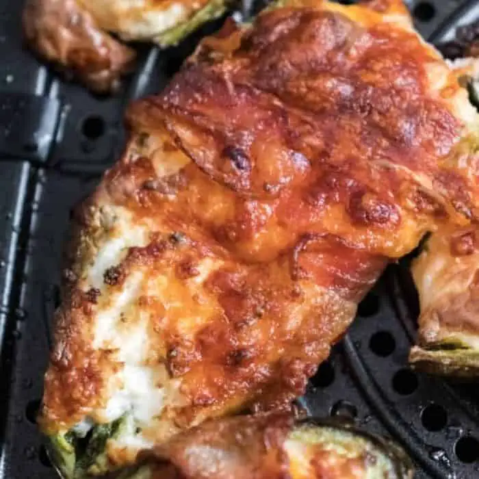 The Best Air Fryer Bacon Wrapped Jalapeno Poppers Recipe