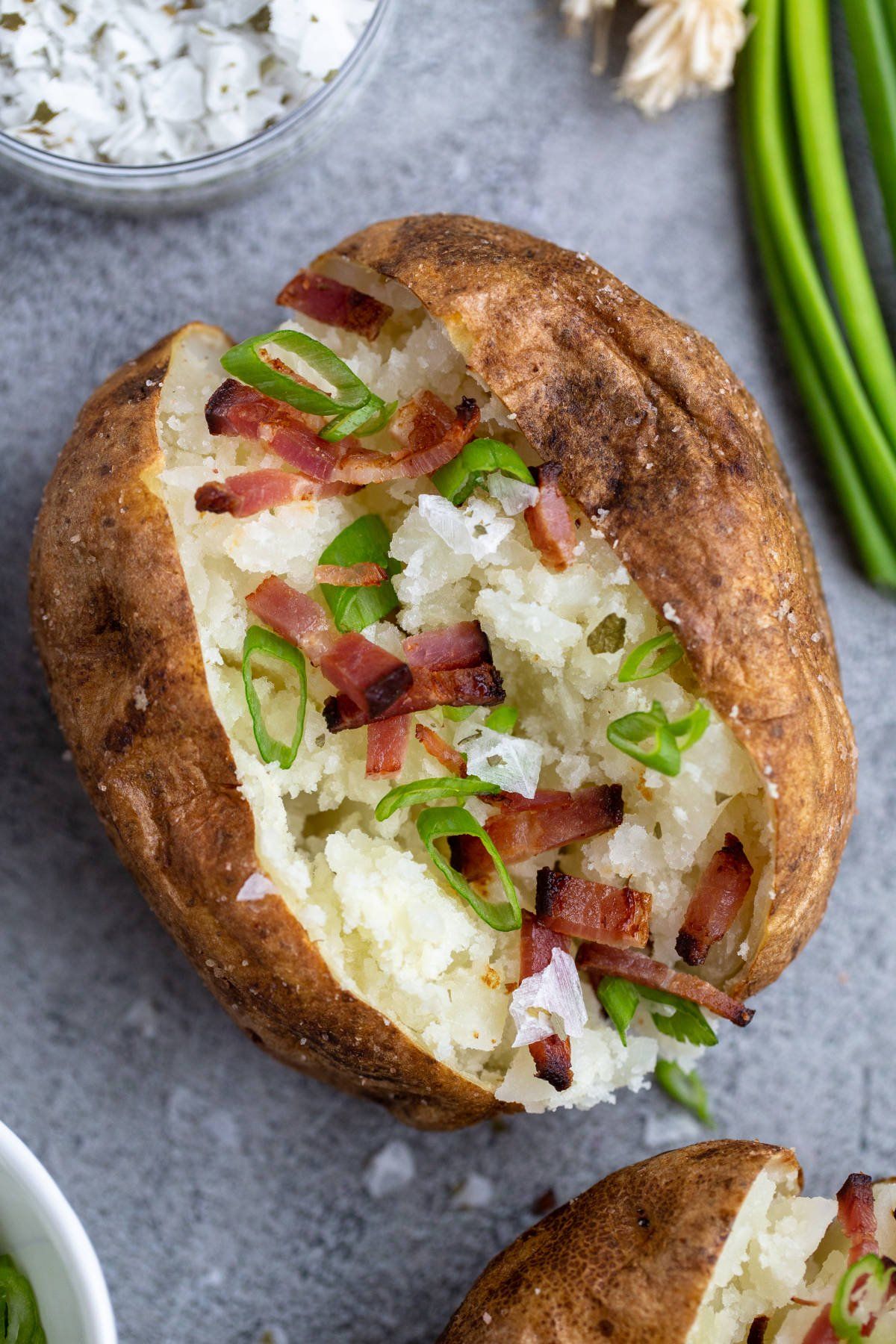 These Easy Air Fryer Baked Potatoes turn out perfect every time. Its ...