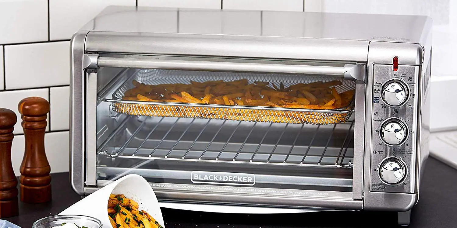 This Black+Decker Toaster Oven doubles as an air fryer for ...